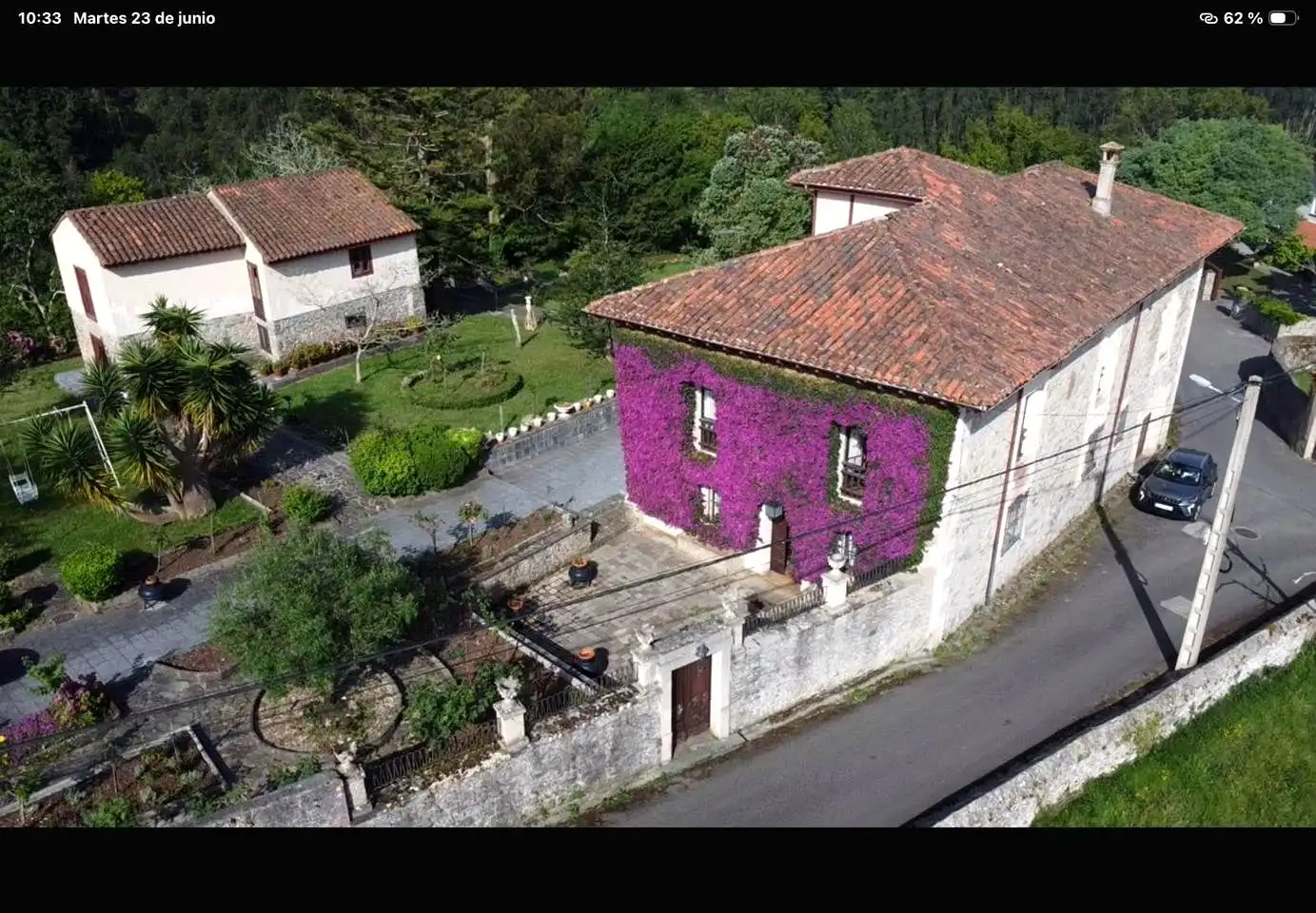 Vista exterior de Finca rústica en venda en Caravia amb Calefacció, Jardí privat i Terrassa