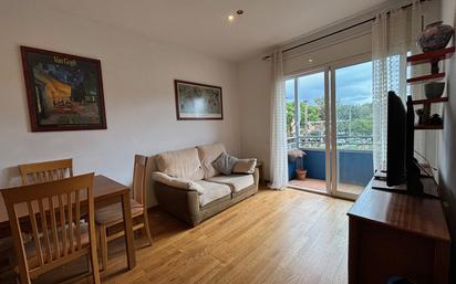 Living room of Flat for sale in Castelldefels  with Air Conditioner, Terrace and Balcony