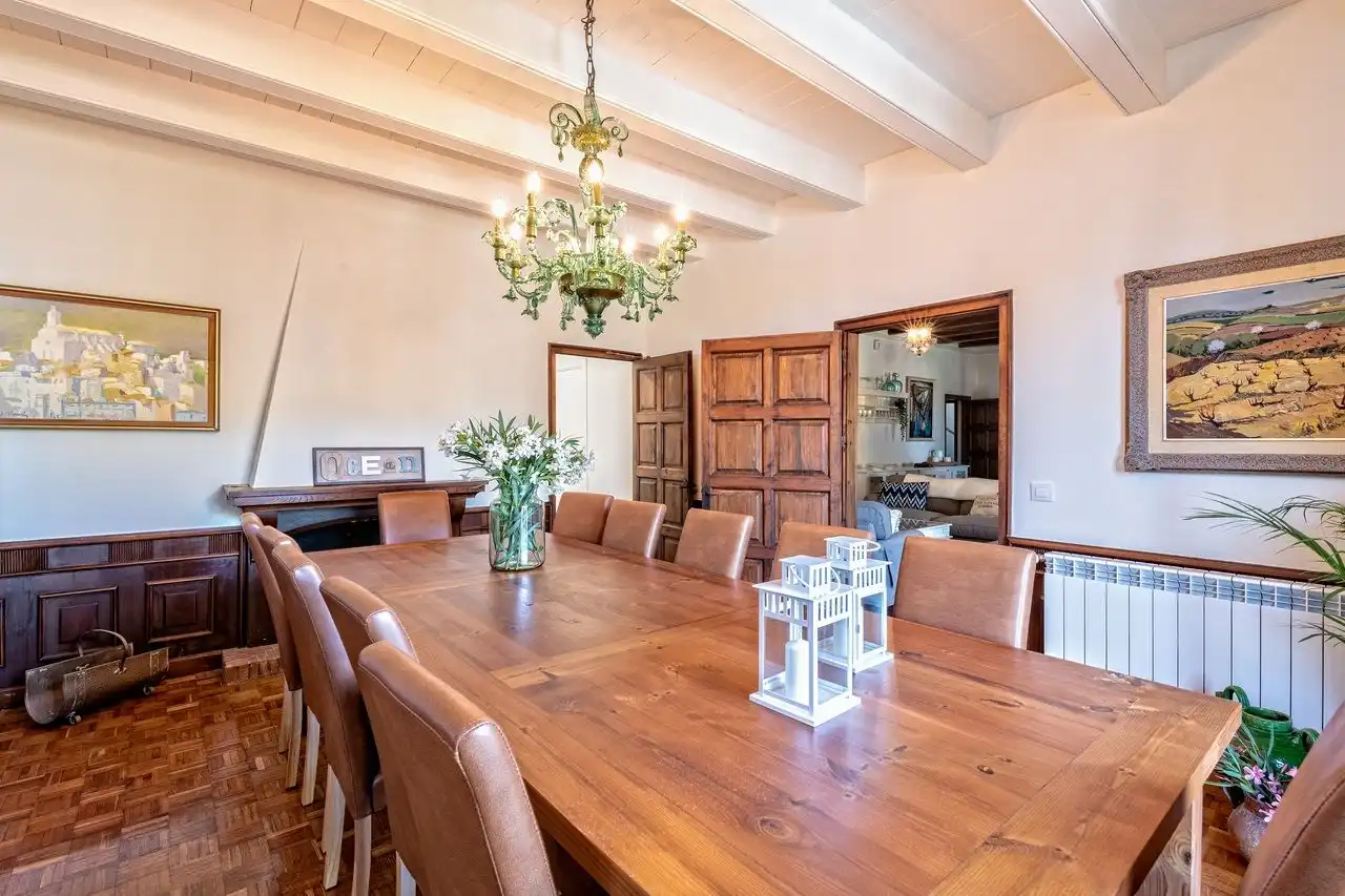 Dining room of Houses for sale in Palafrugell  with Heating, Terrace and Swimming Pool
