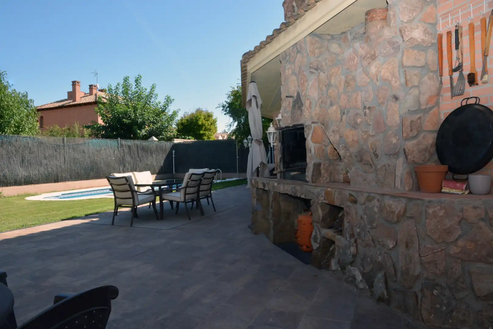 Terrassa de Casa o xalet en venda en Mejorada del Campo amb Aire condicionat, Calefacció i Jardí privat