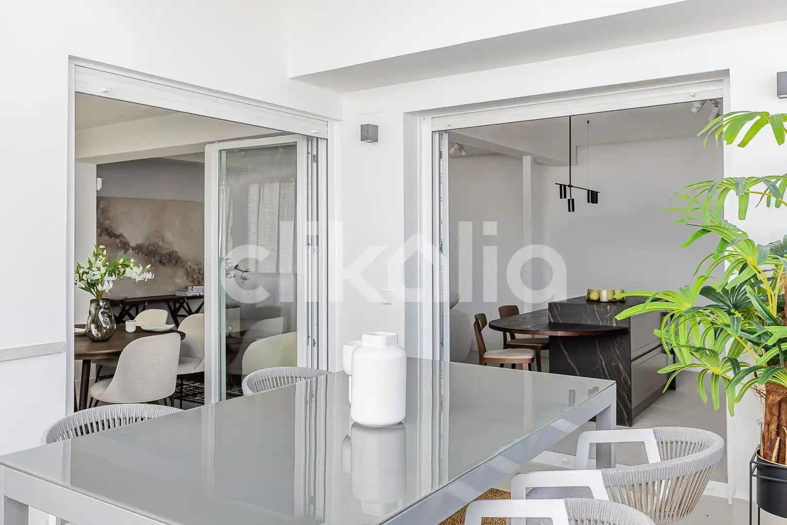 Kitchen of Attic for sale in Madrid  with Air Conditioner, Heating and Terrace