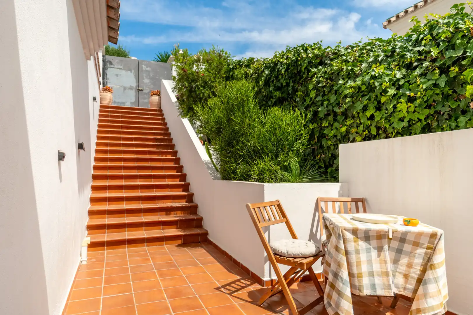 Terrassa de Casa o xalet en venda en Mijas amb Aire condicionat, Jardí privat i Terrassa