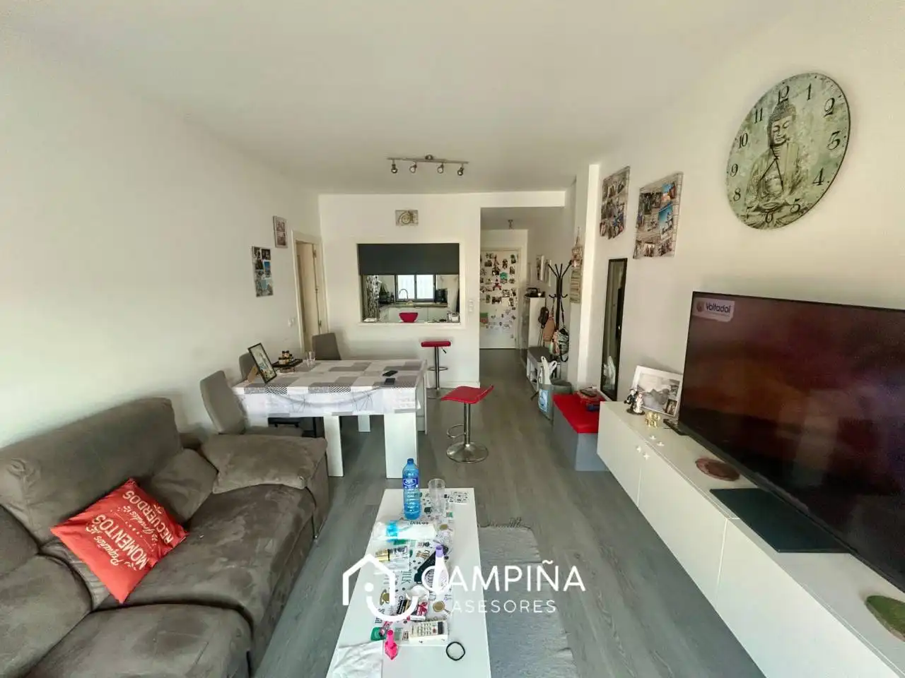 Wohnzimmer von Wohnung zum Verkauf in San Juan del Puerto mit Klimaanlage, Abstellraum und Möbliert