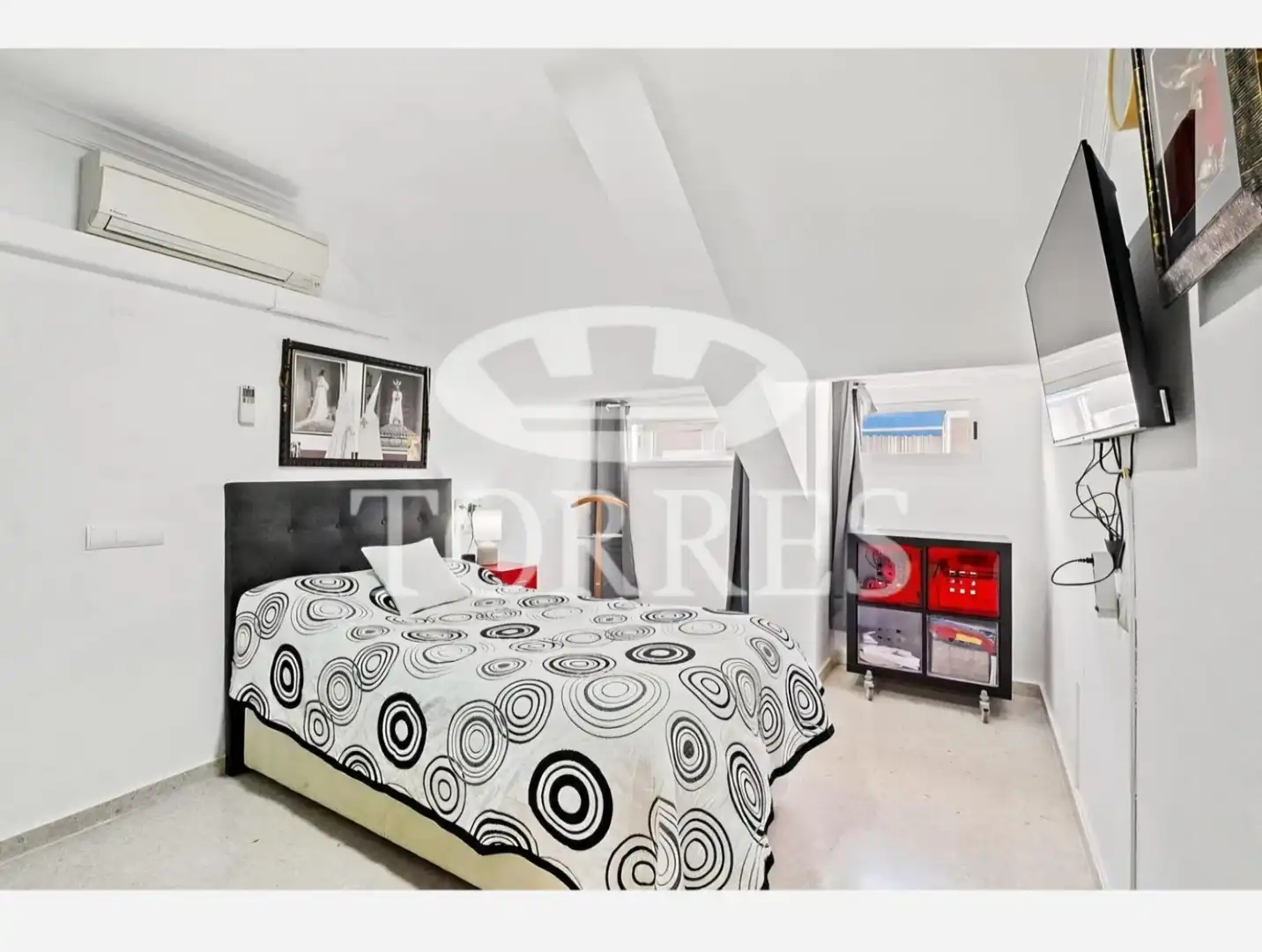 Bedroom of Attic for sale in Málaga  with Air Conditioner, Heating and Terrace