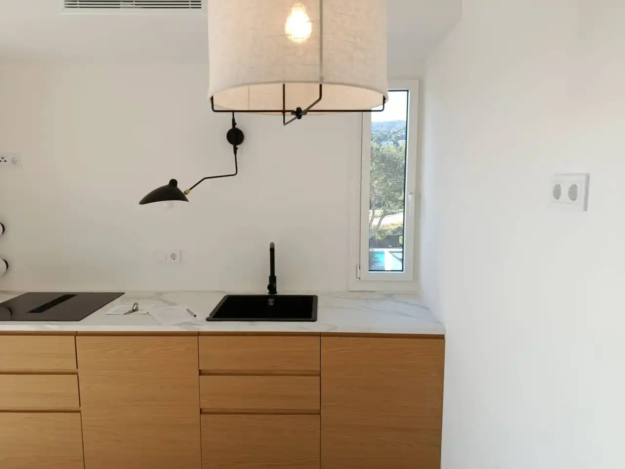 Cocina de Apartamento en venta en Calvià con Aire acondicionado, Terraza y Amueblado
