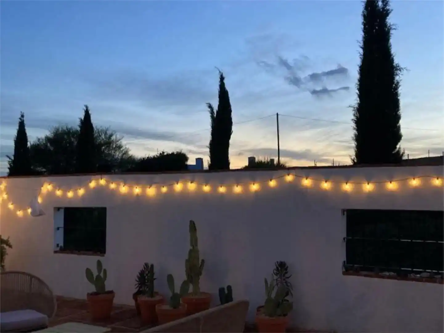 Terrassa de Finca rústica en venda en Arcos de la Frontera amb Aire condicionat i Piscina