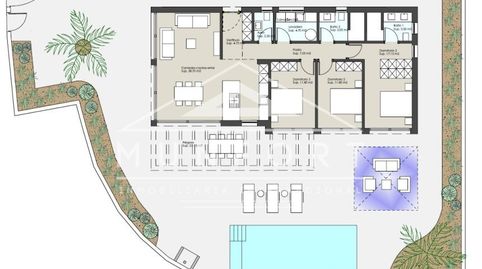 VILLA DE LUJO con 3 dormitorios y PISCINA PRIVADA en CABO DE PALOSVIVIENDA REF NP015ND3 dormitorios y 3 bantildeosPISCINA privadaA, imatge 2