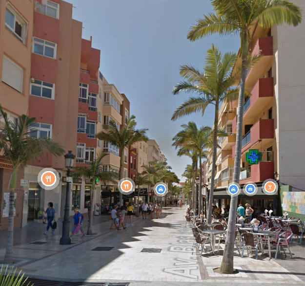 Vista exterior de Pis en venda en Benalmádena