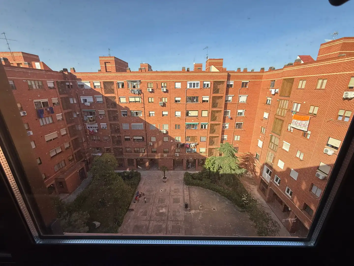 Exterior view of Flat for sale in Madrid  with Air Conditioner, Heating and Private garden