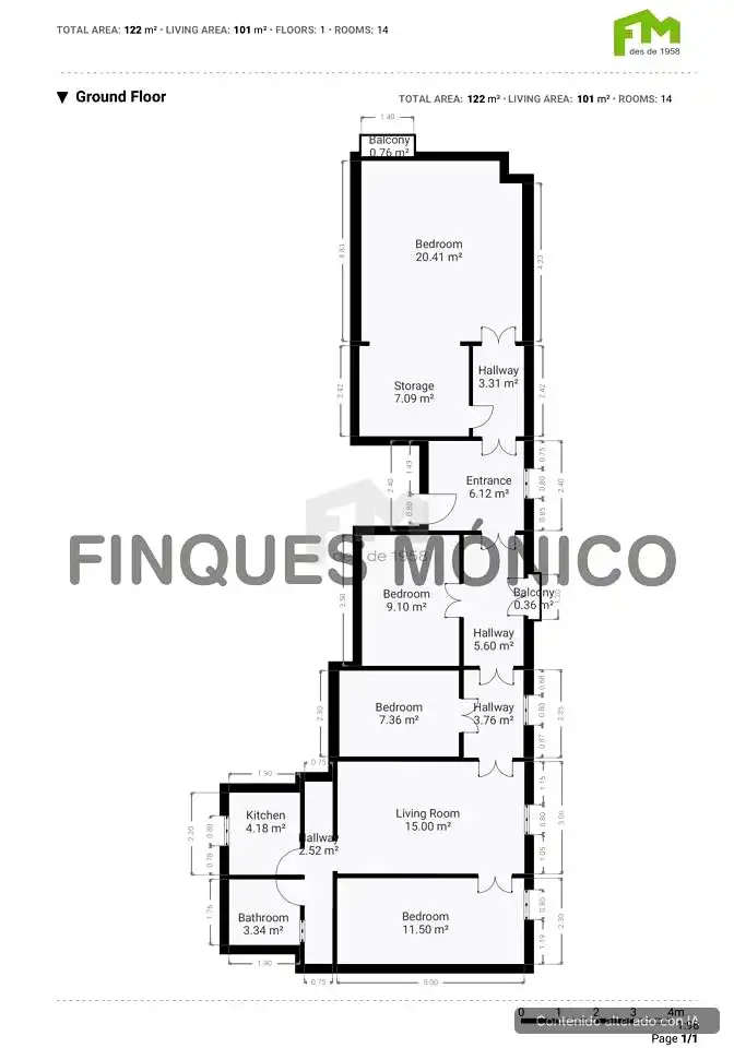 Piso con terraza en venta en De La Princesa, imagen 18