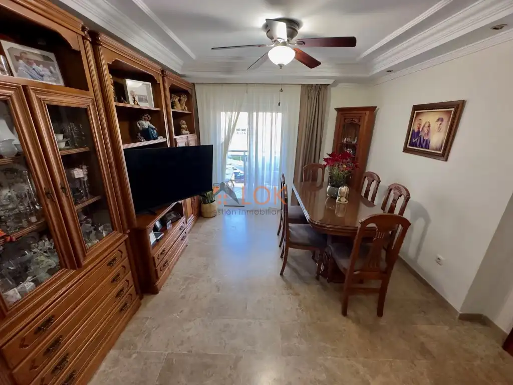 Comedor de Piso en venta en Málaga con Aire acondicionado, Jardín privado y Terraza