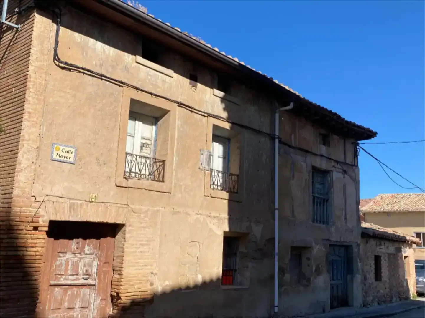 Vista exterior de Casa adosada en venda en Castildelgado