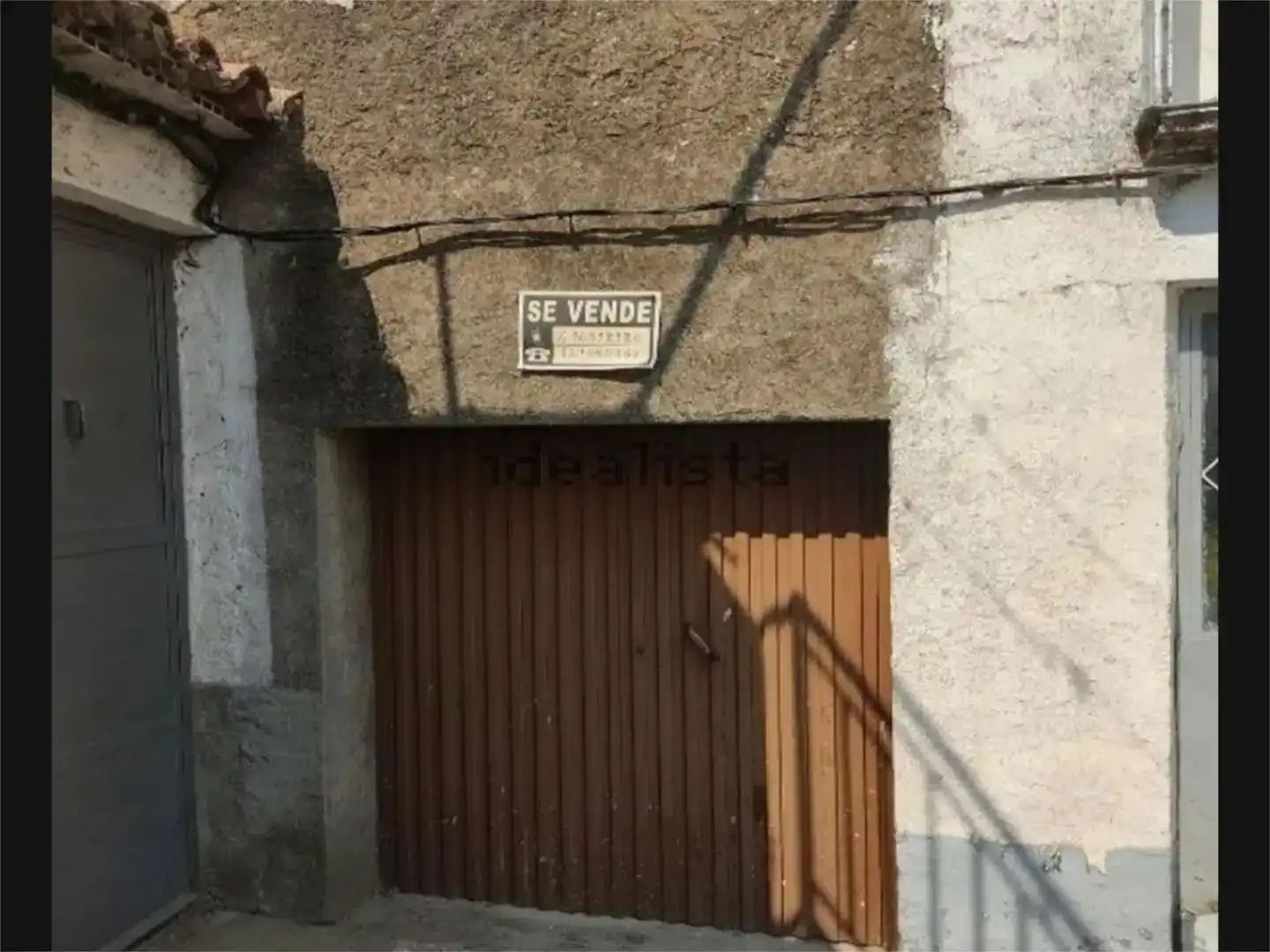 Vista exterior de Planta baja en venta en Berzocana