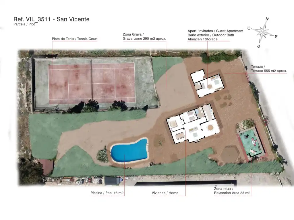 Jardí de Casa o xalet en venda en San Vicente del Raspeig / Sant Vicent del Raspeig amb Piscina