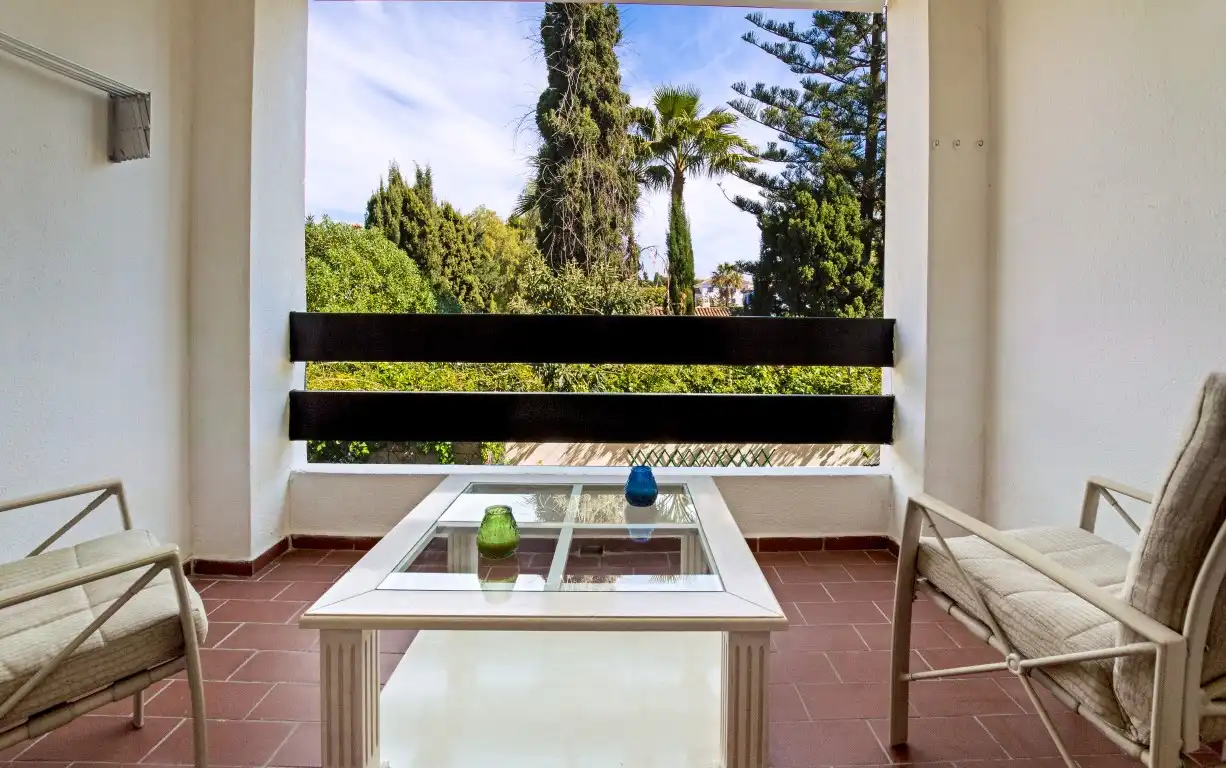 Jardín de Apartamento en venta en Marbella con Aire acondicionado, Terraza y Piscina
