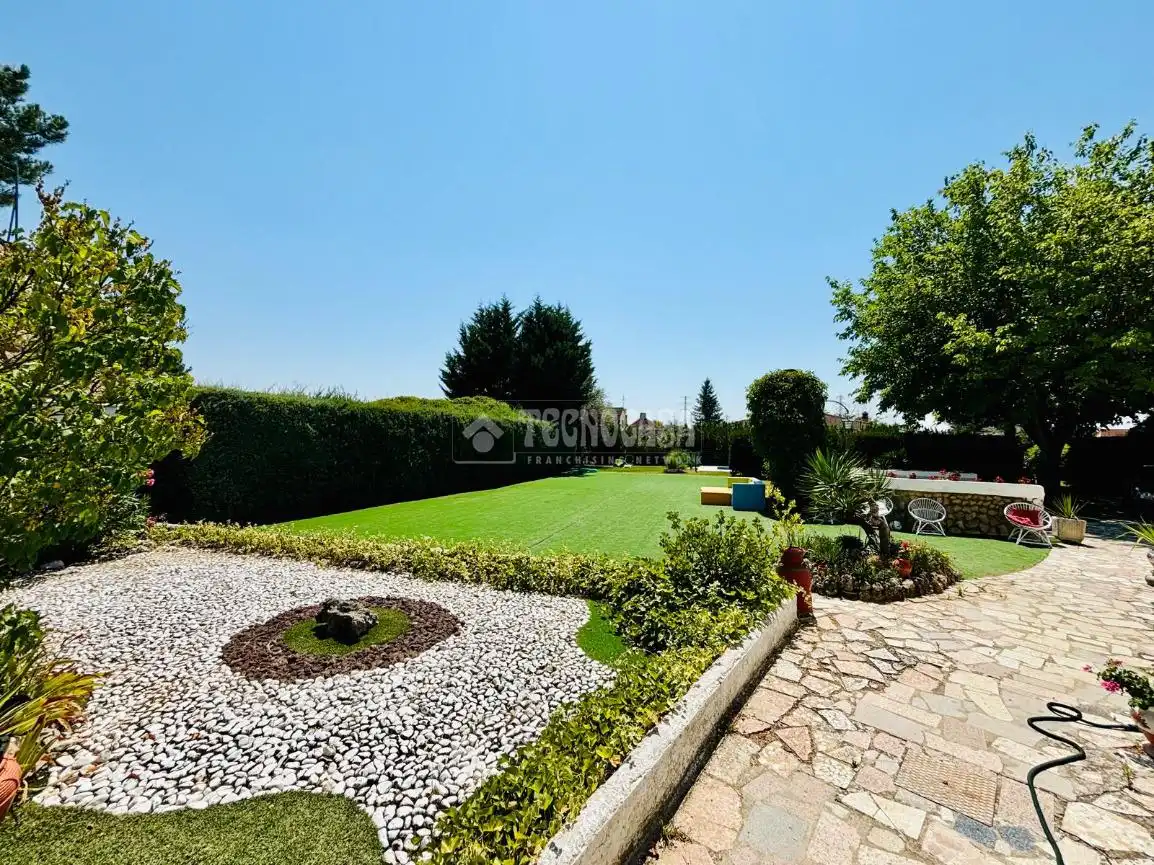 Jardín de Casa o chalet en venta en Boecillo con Jardín privado