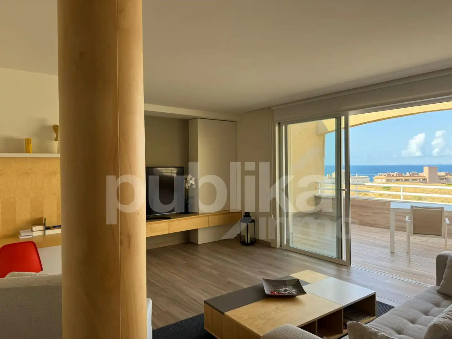 Sala d'estar de Àtic en venda en Santa Pola amb Aire condicionat, Calefacció i Terrassa