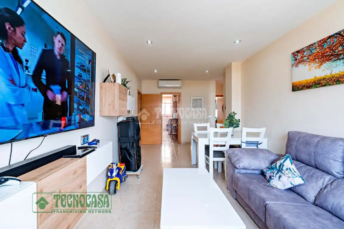 Sala de estar de Piso en venta en El Ejido con Aire acondicionado