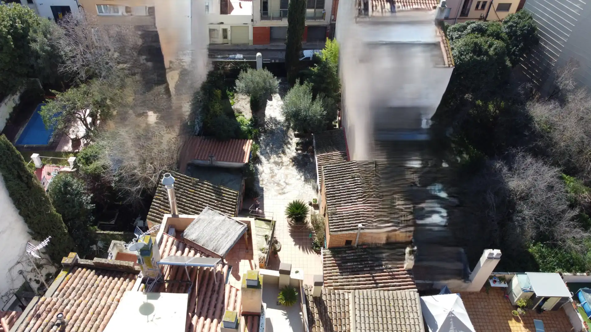 Vista exterior de Casa o xalet en venda en Cardedeu amb Calefacció, Jardí privat i Terrassa