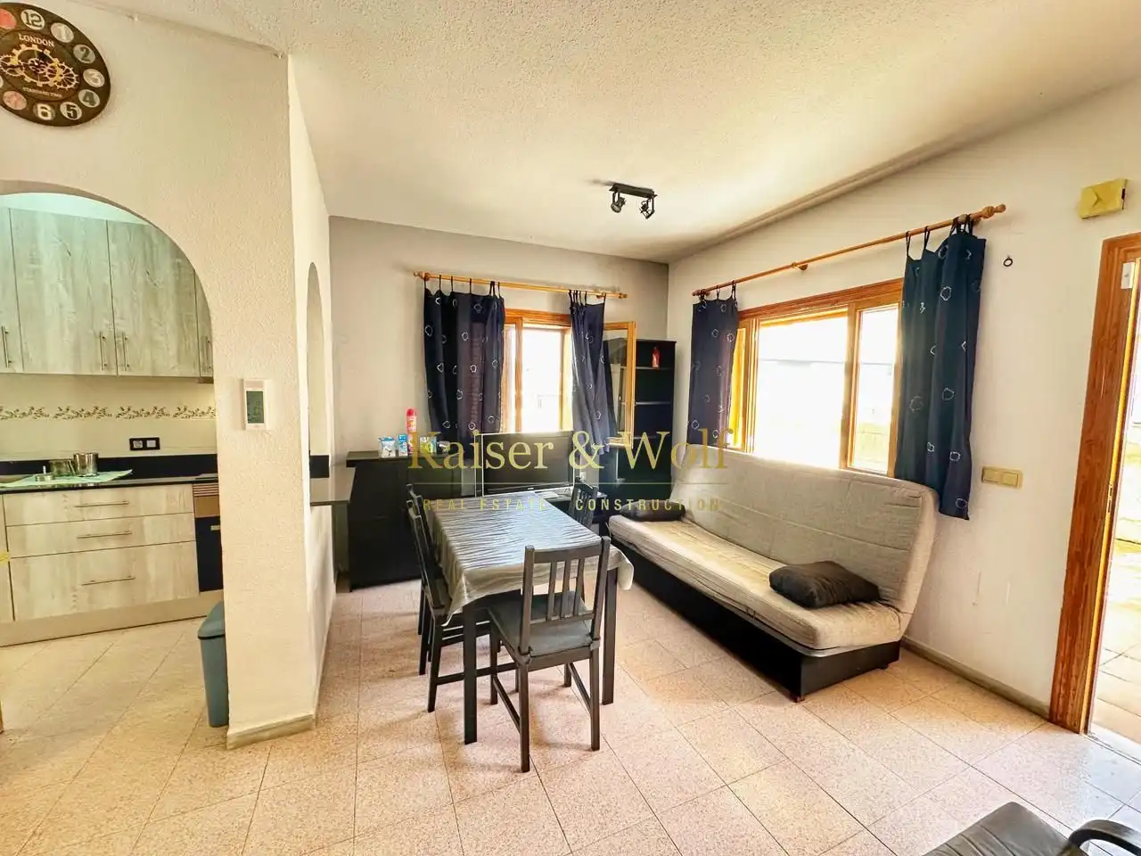 Sala d'estar de Casa o xalet en venda en Santa Pola amb Aire condicionat, Terrassa i Moblat