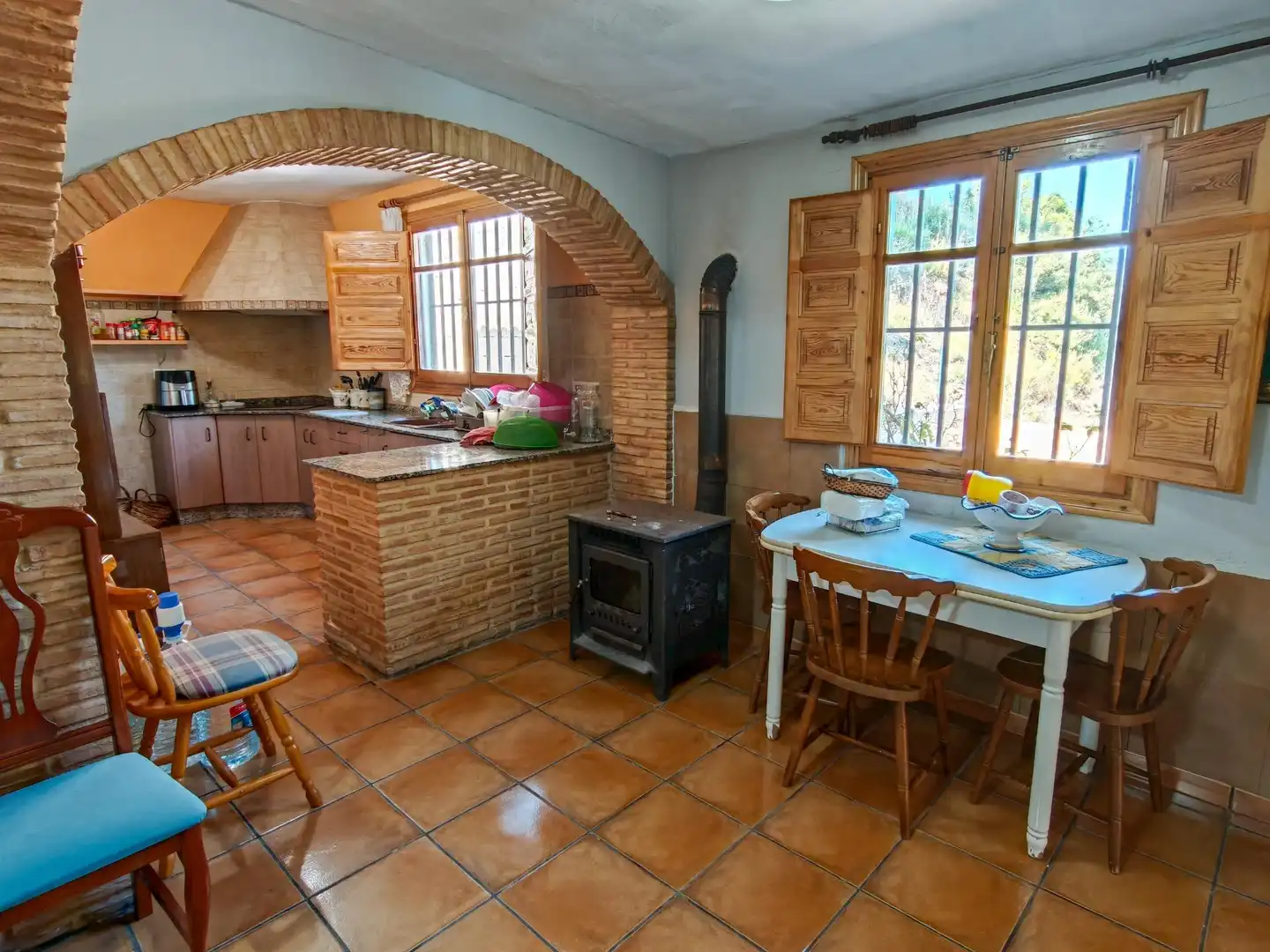 Kitchen of Houses for sale in Yátova  with Private garden, Terrace and Storage room