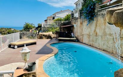 Piscina de Casa o xalet en venda en Sant Cebrià de Vallalta amb Aire condicionat, Terrassa i Piscina