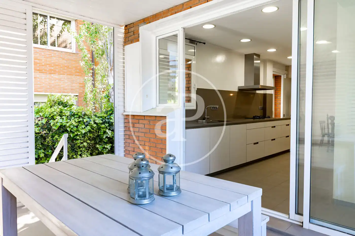Kitchen of Detached homes for sale in Sant Cugat del Vallès  with Air Conditioner, Heating and Private garden