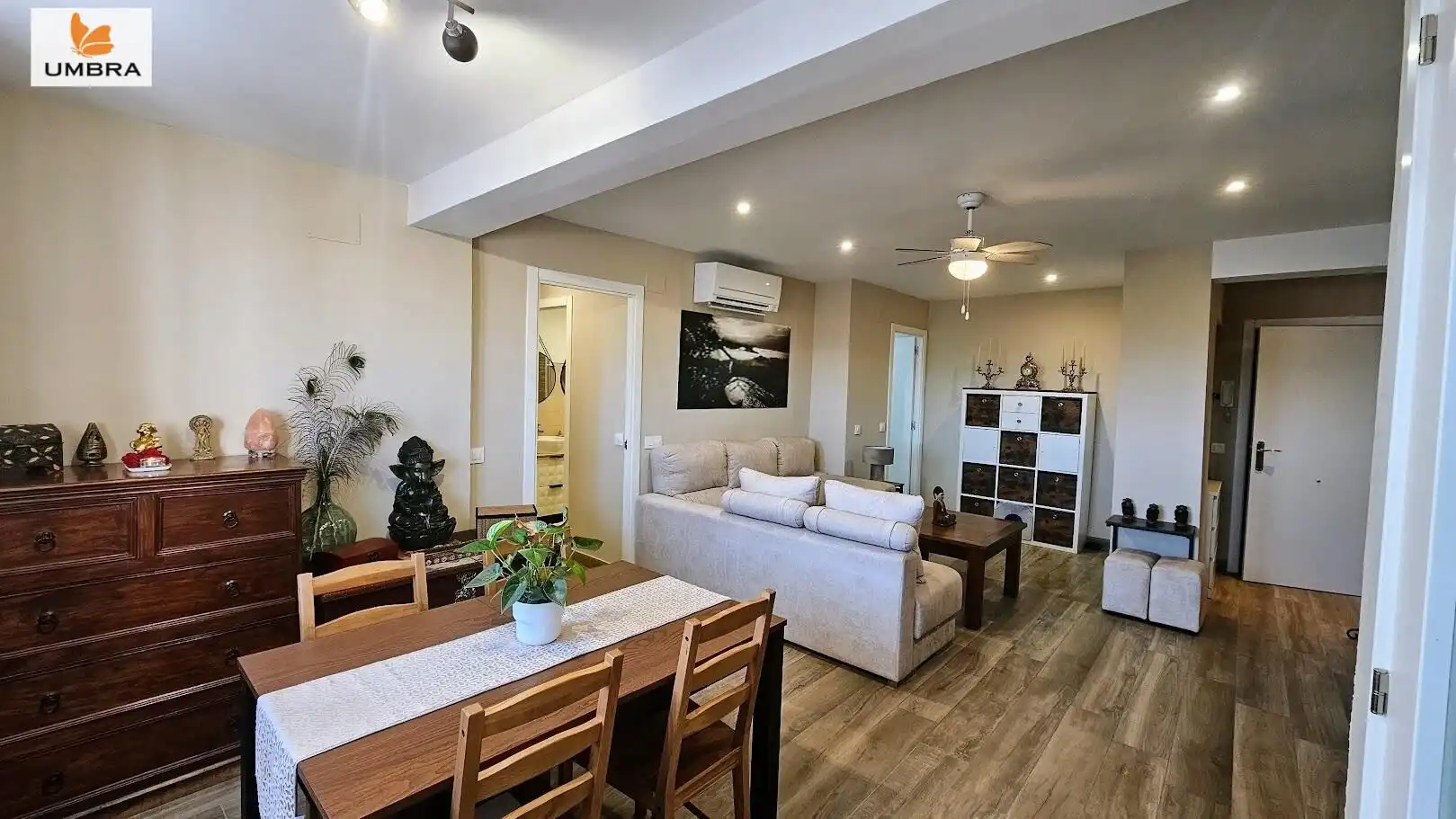 Wohnzimmer von Wohnung zum Verkauf in Jerez de la Frontera mit Klimaanlage, Heizung und Terrasse
