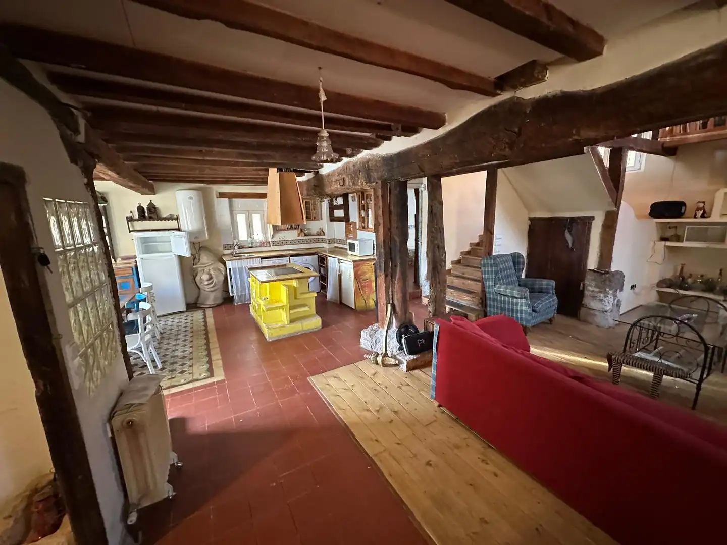 Cocina de Casa o chalet en venta en Revillarruz con Calefacción, Terraza y Trastero