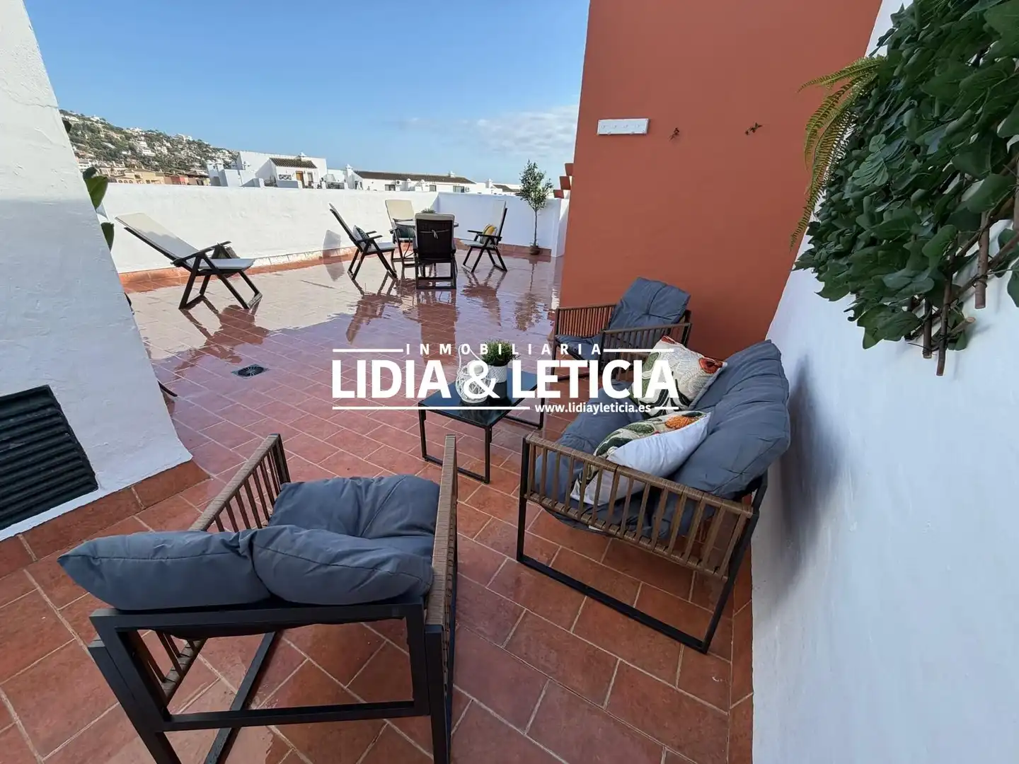 Terrasse von Dachboden zum Verkauf in Zahara de los Atunes mit Privatgarten, Terrasse und Abstellraum