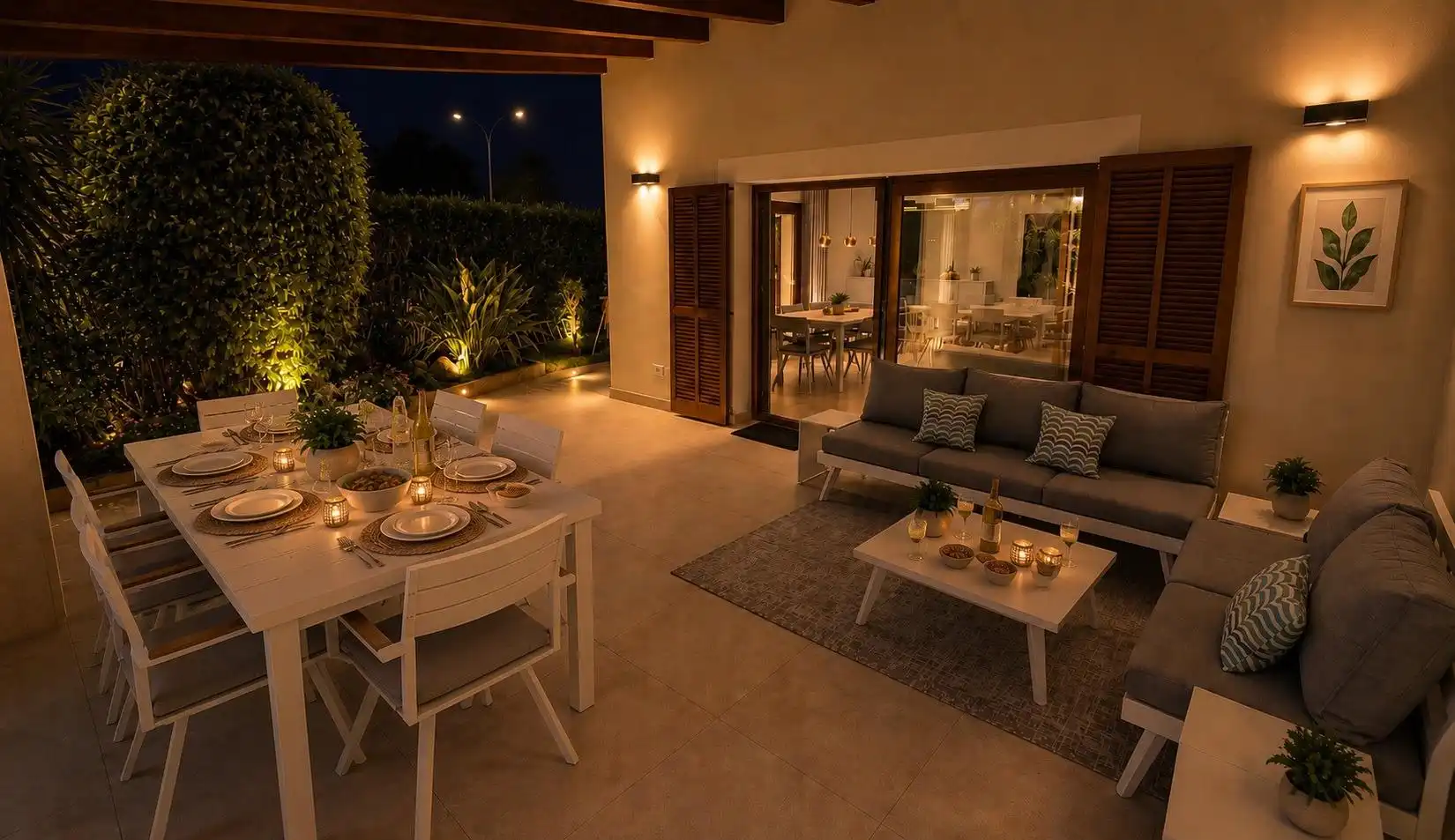 Terrassa de Casa o xalet en venda en Calvià amb Aire condicionat, Calefacció i Jardí privat