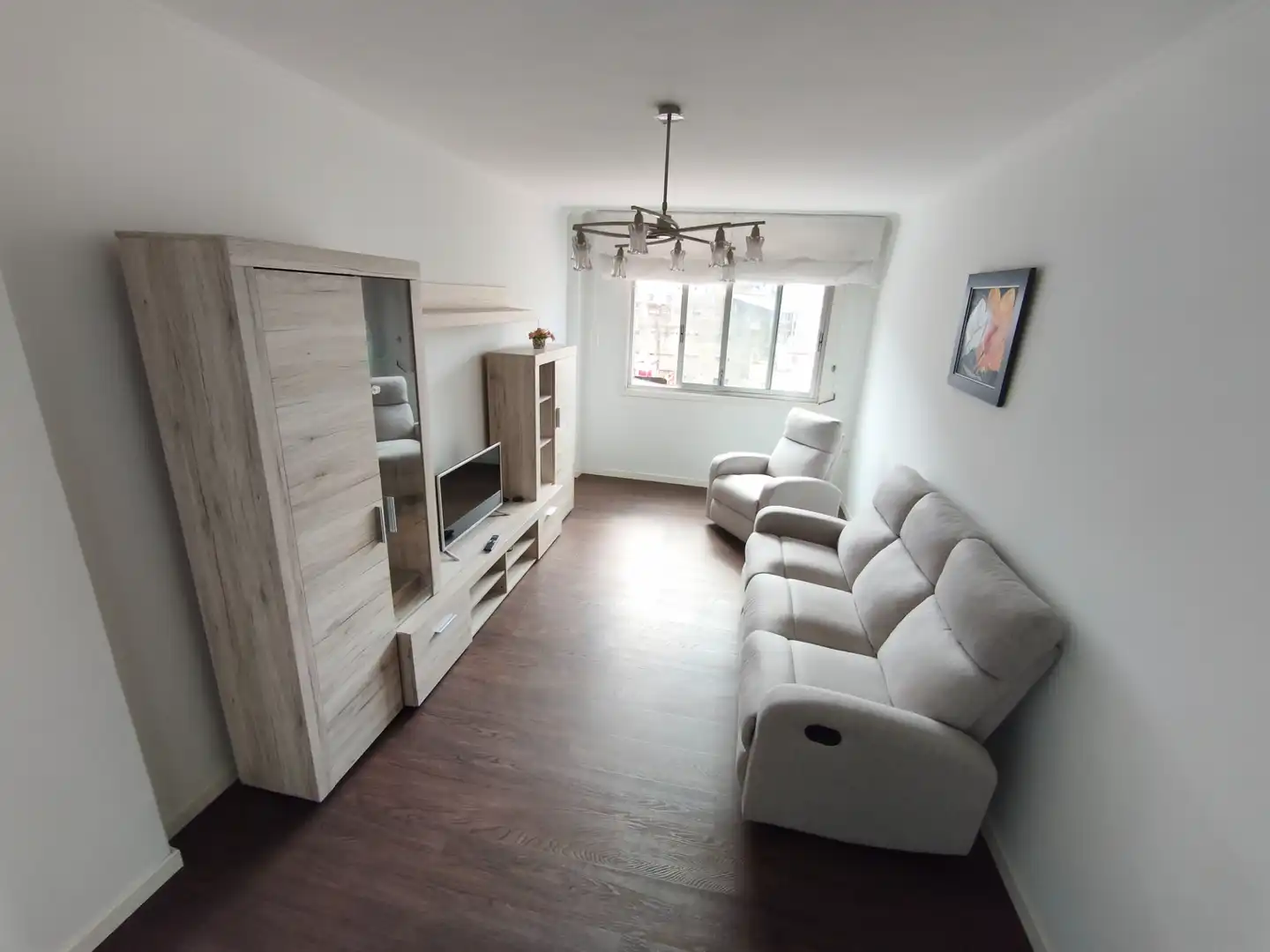 Living room of Flat for rent in Vigo   with Furnished
