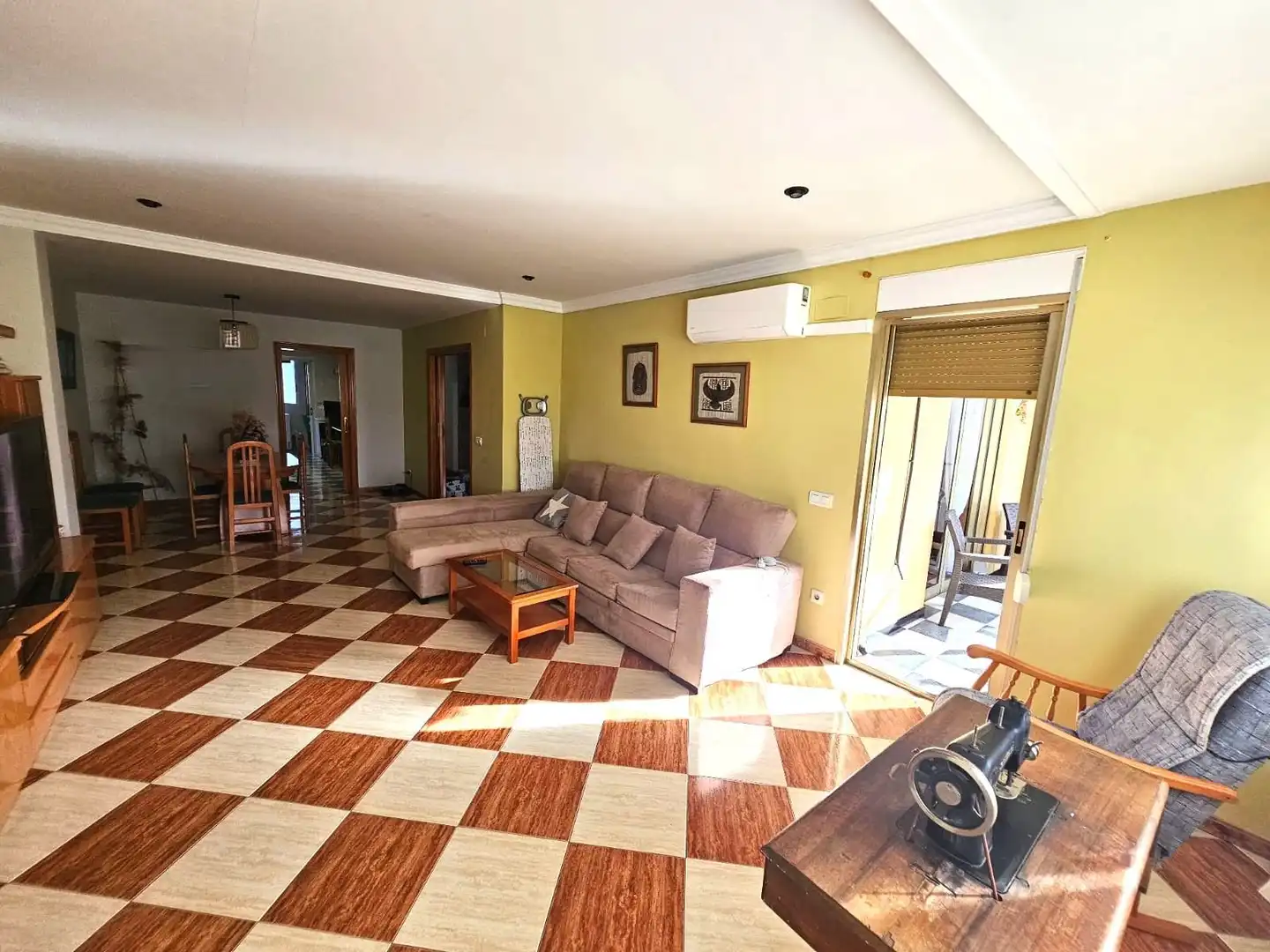 Sala de estar de Piso en venta en Xeresa con Aire acondicionado, Calefacción y Terraza