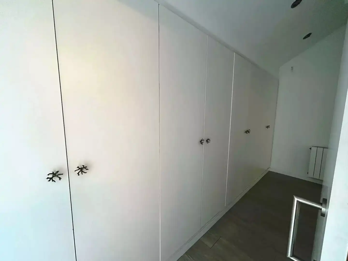 Schlafzimmer von Wohnung zur Miete in Girona mit Klimaanlage, Heizung und Parkett