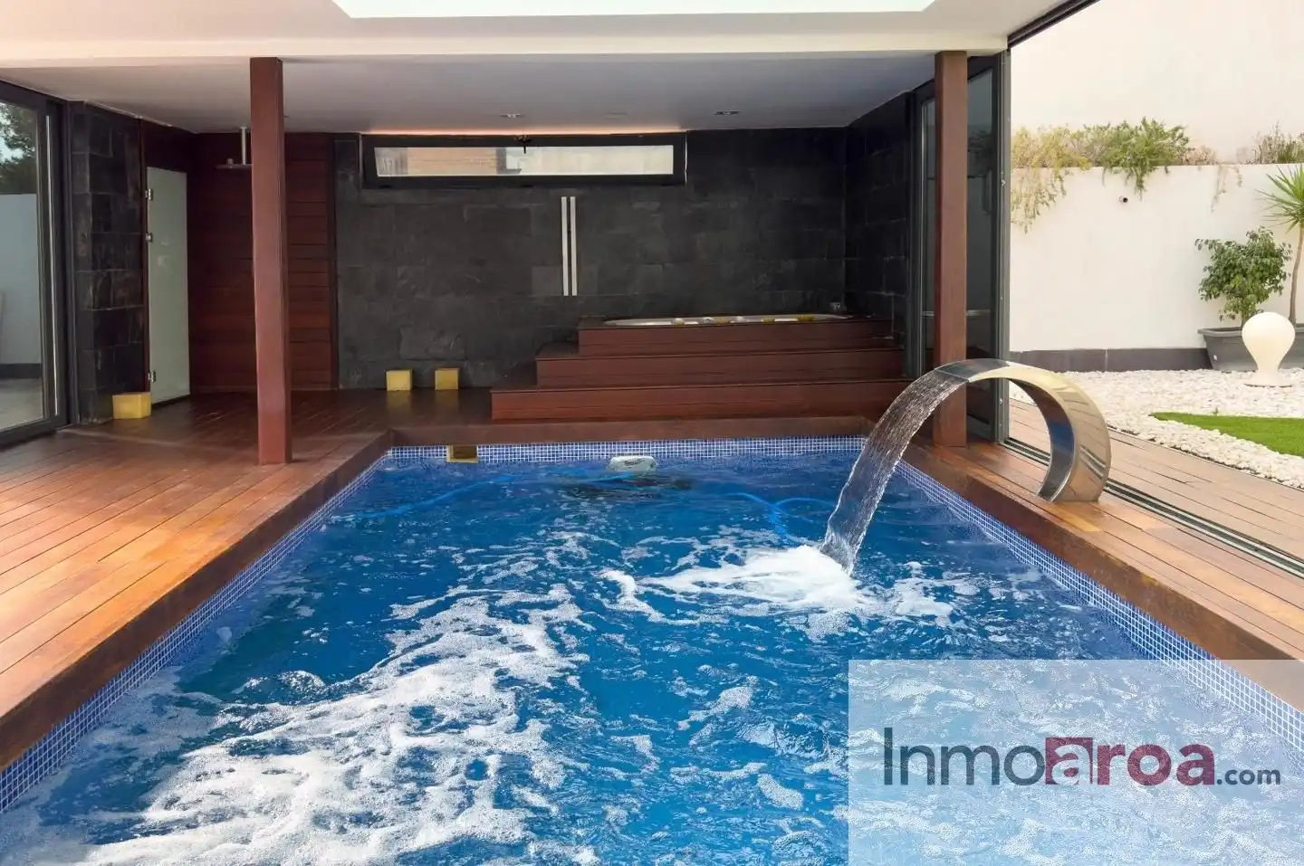 Piscina de Casa o xalet de lloguer en Benicasim / Benicàssim amb Aire condicionat, Calefacció i Jardí privat