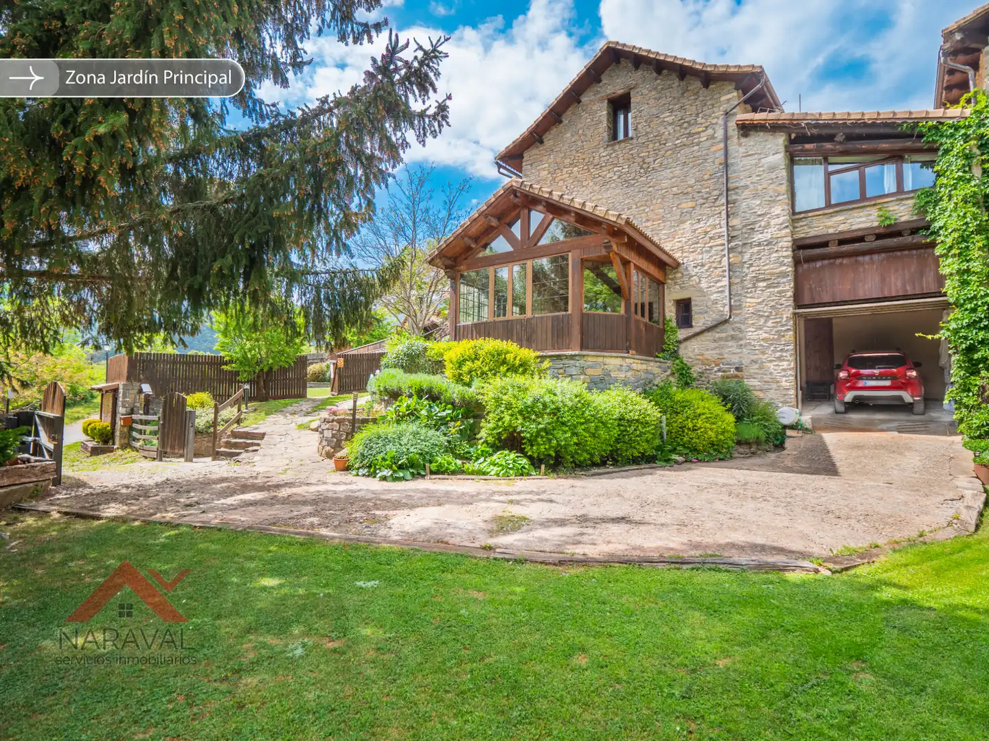 Vista exterior de Casa o chalet en venta en Fiscal con Aire acondicionado, Calefacción y Jardín privado