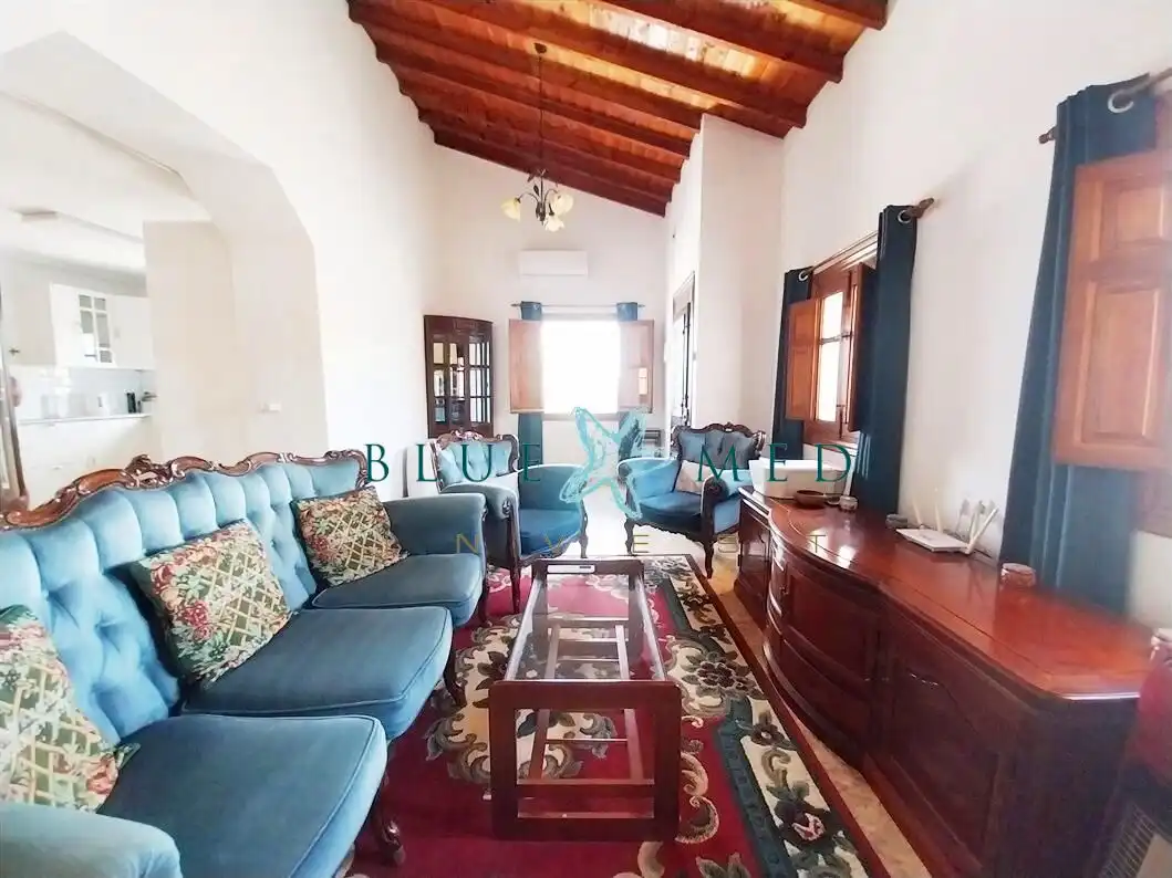 Sala de estar de Casa o chalet en venta en Alhama de Murcia con Aire acondicionado, Calefacción y Jardín privado