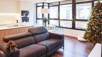 Living room of Flat for sale in Girona Capital  with Air Conditioner and Heating