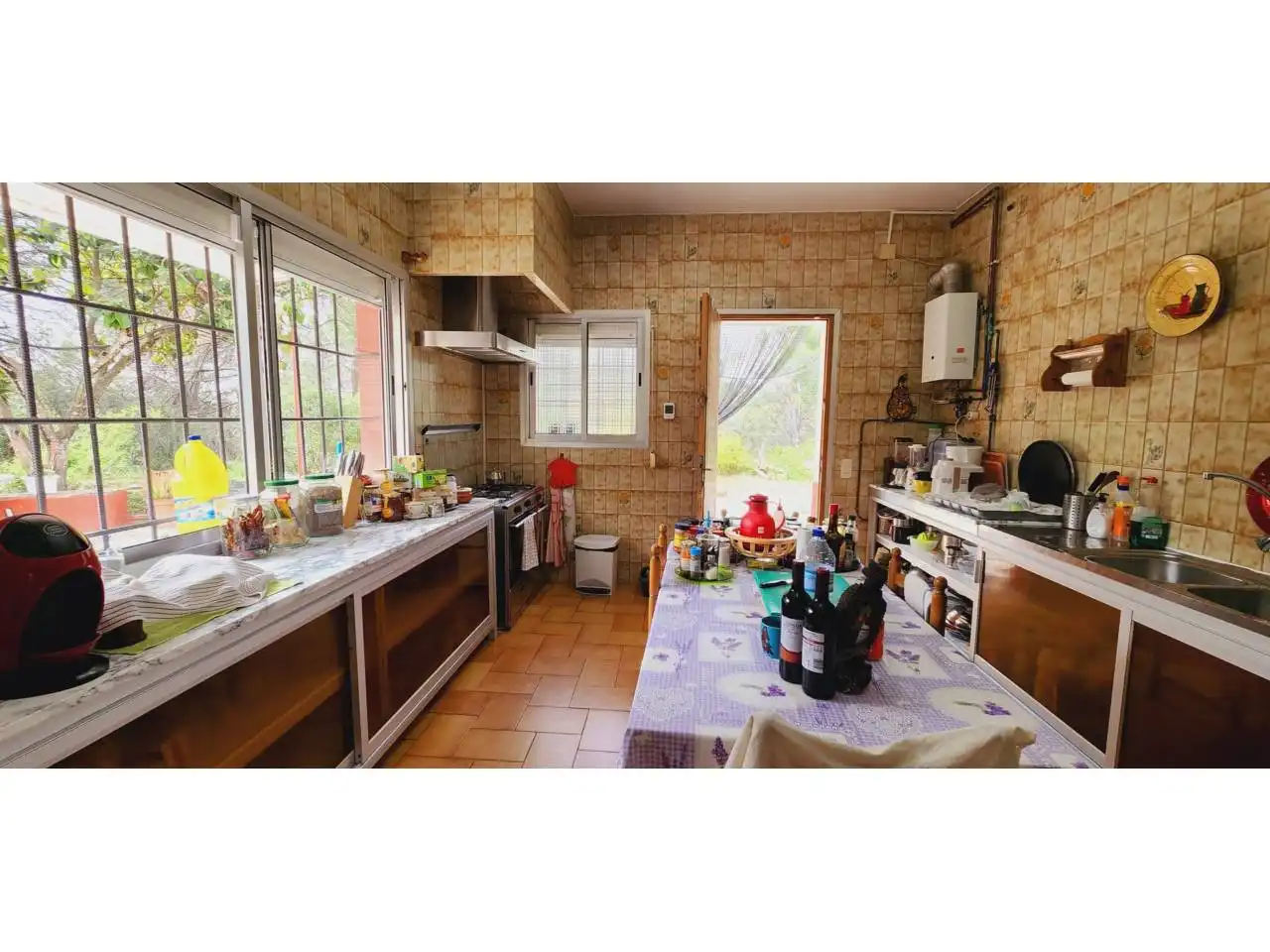 Cocina de Casa o chalet en venta en Rubí con Calefacción, Jardín privado y Parquet