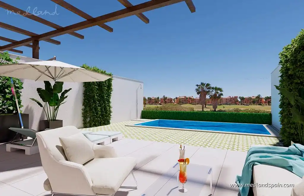 Casa a schiera con piscina in vendita a Las Lomas de Rame - Bahía Bella, imagen 7