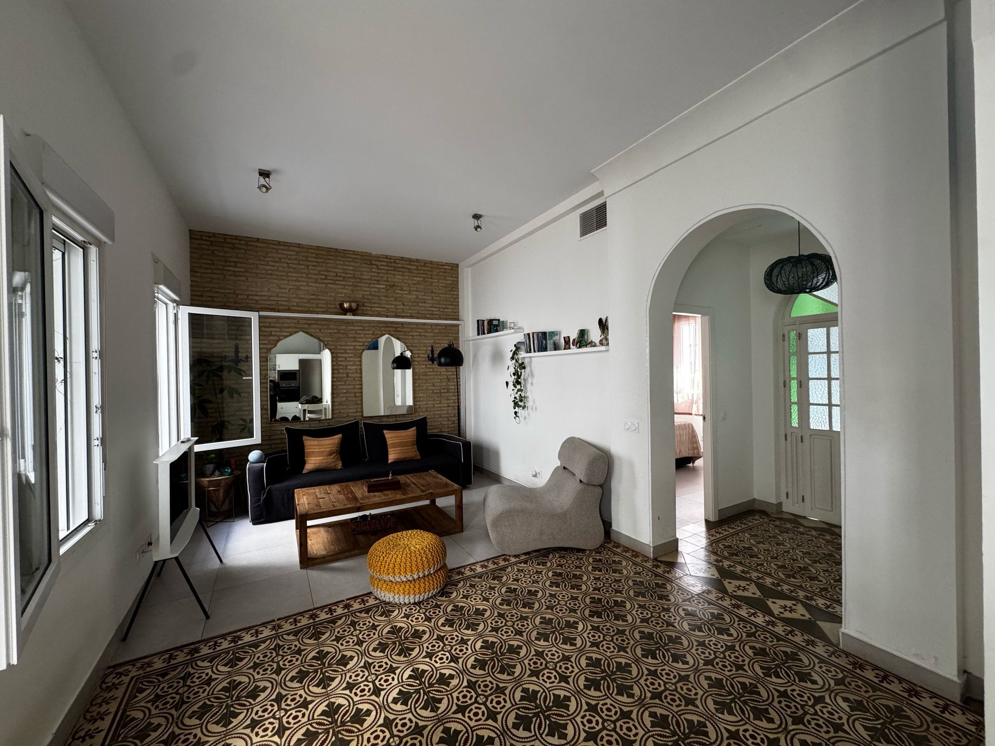 Living room of Planta baja for sale in  Sevilla Capital  with Terrace and Storage room
