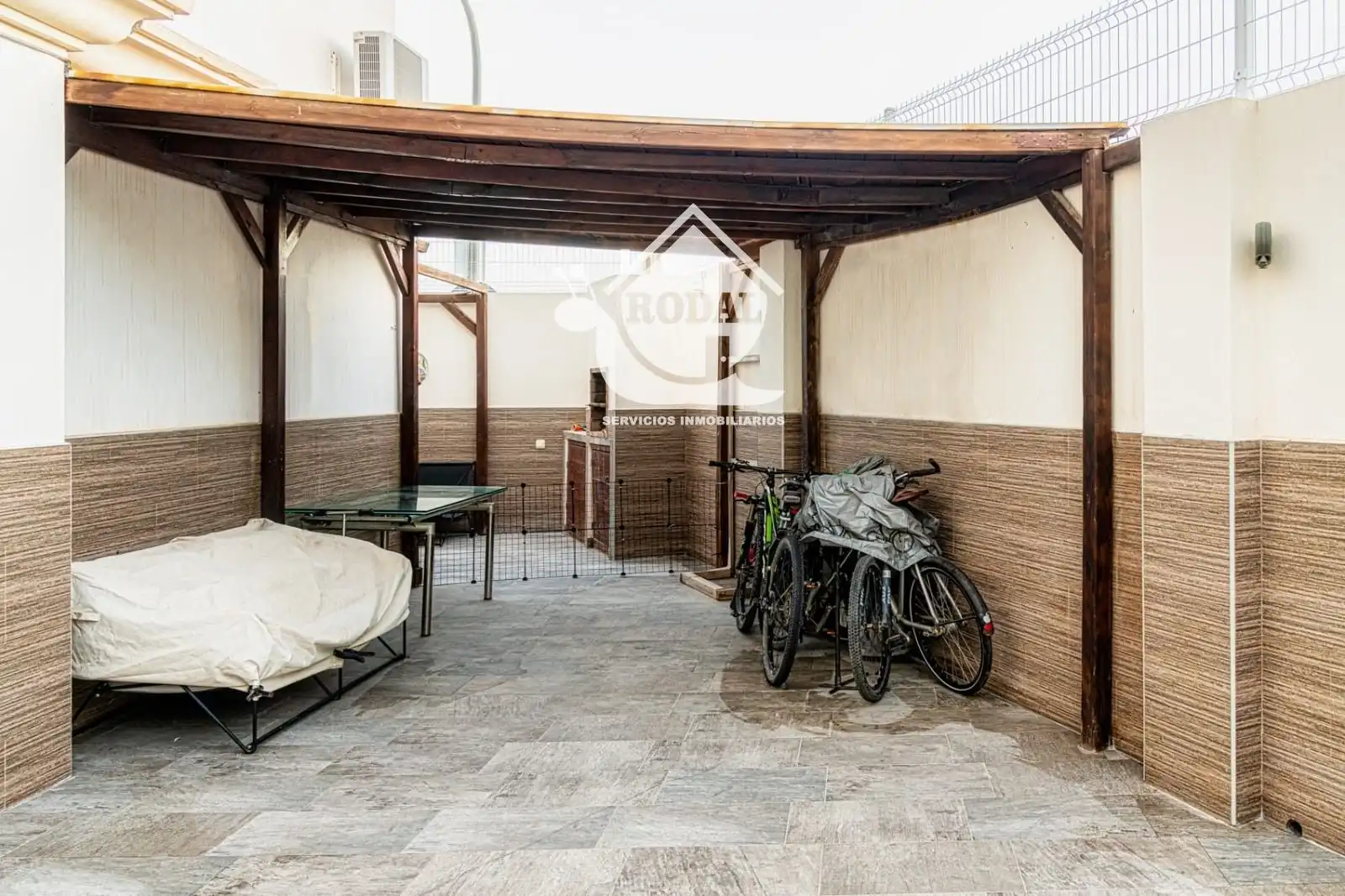 Terraza de Dúplex en venta en Huércal de Almería con Aire acondicionado, Calefacción y Jardín privado