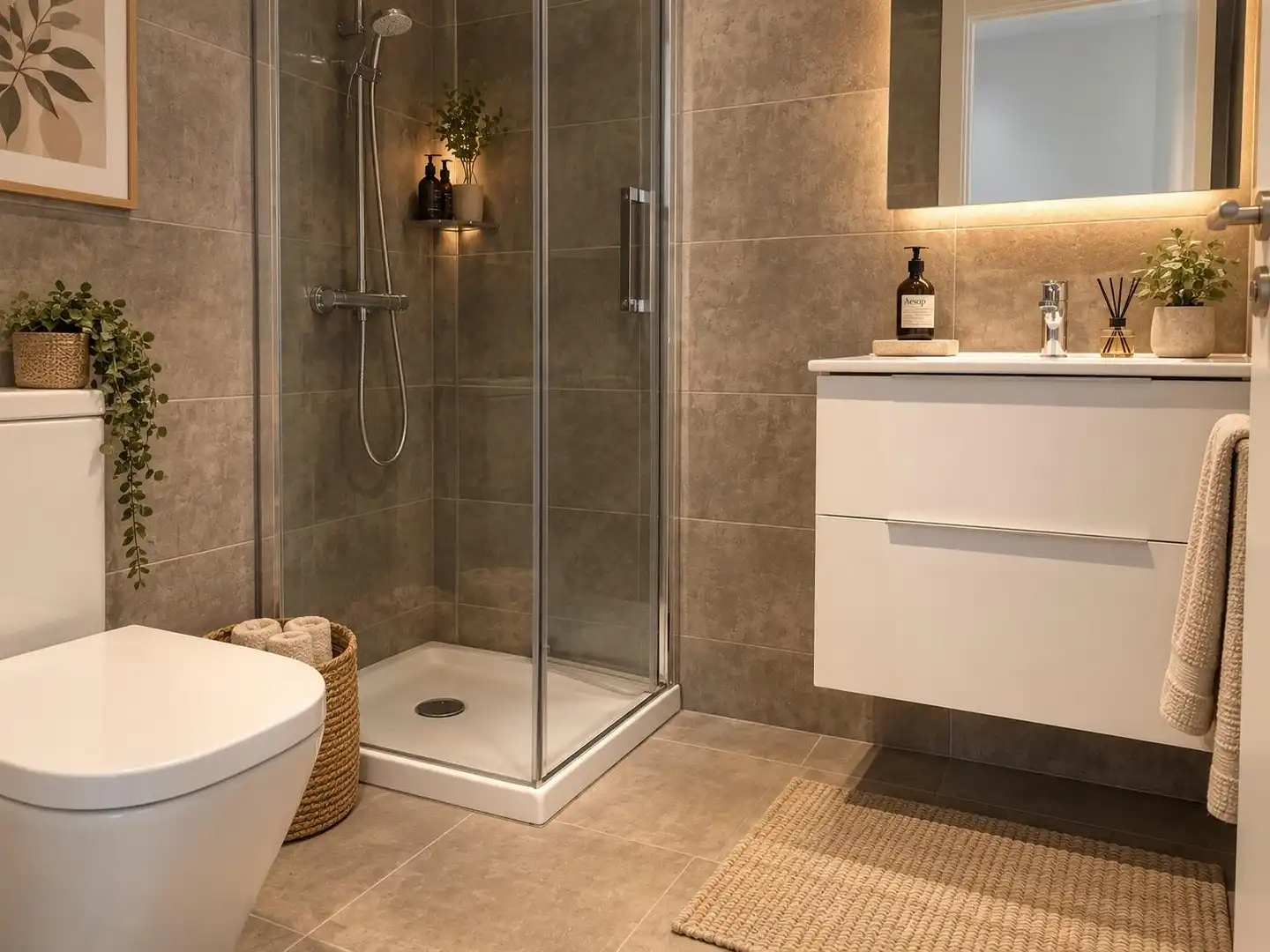 Baño de Piso en venta en L'Hospitalet de Llobregat con Aire acondicionado, Calefacción y Jardín privado