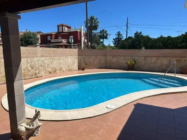Swimming pool of Houses for sale in Llucmajor  with Air Conditioner, Heating and Private garden