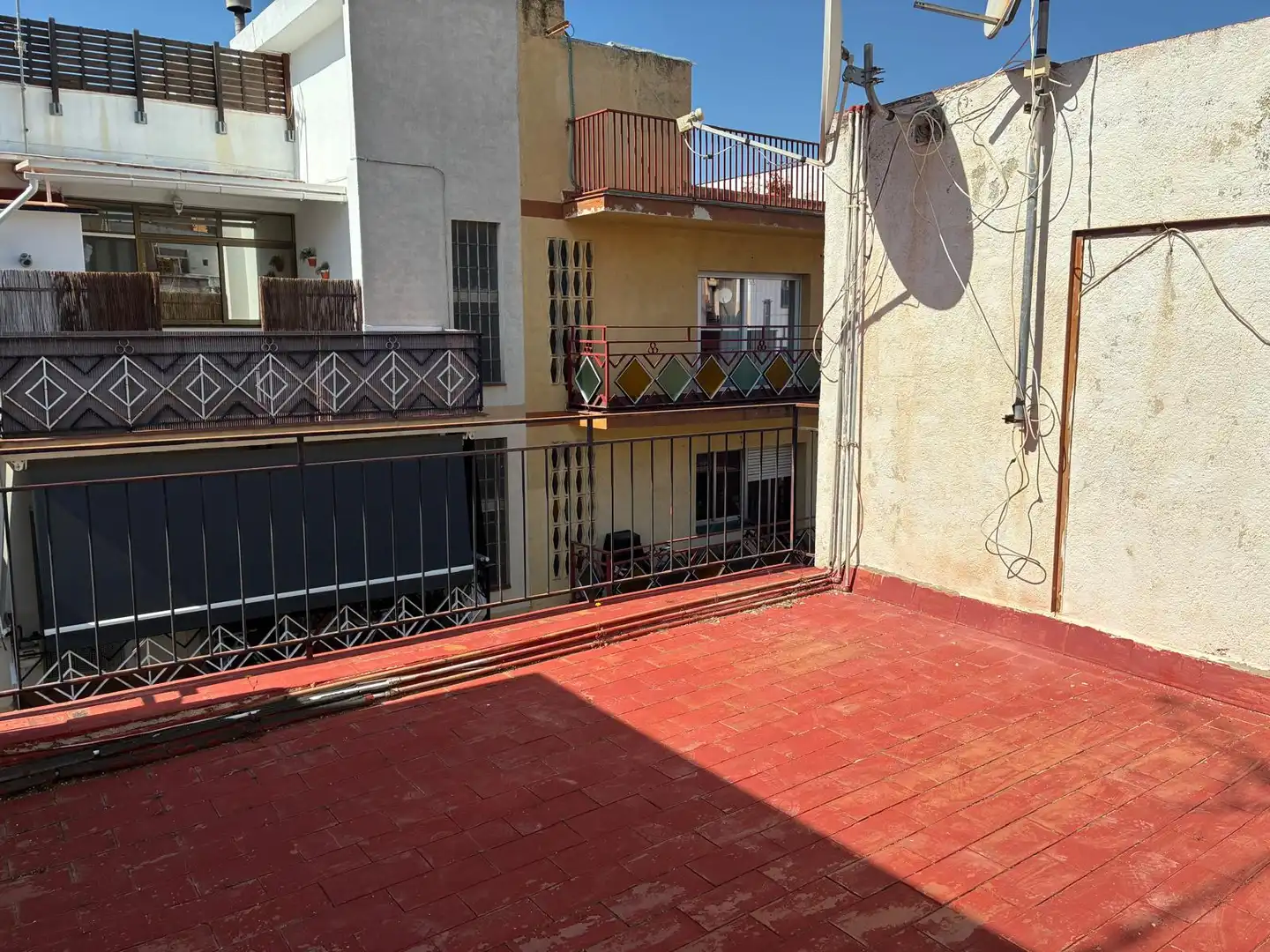 Balcony of Flat for sale in Mataró  with Terrace, Storage room and Furnished