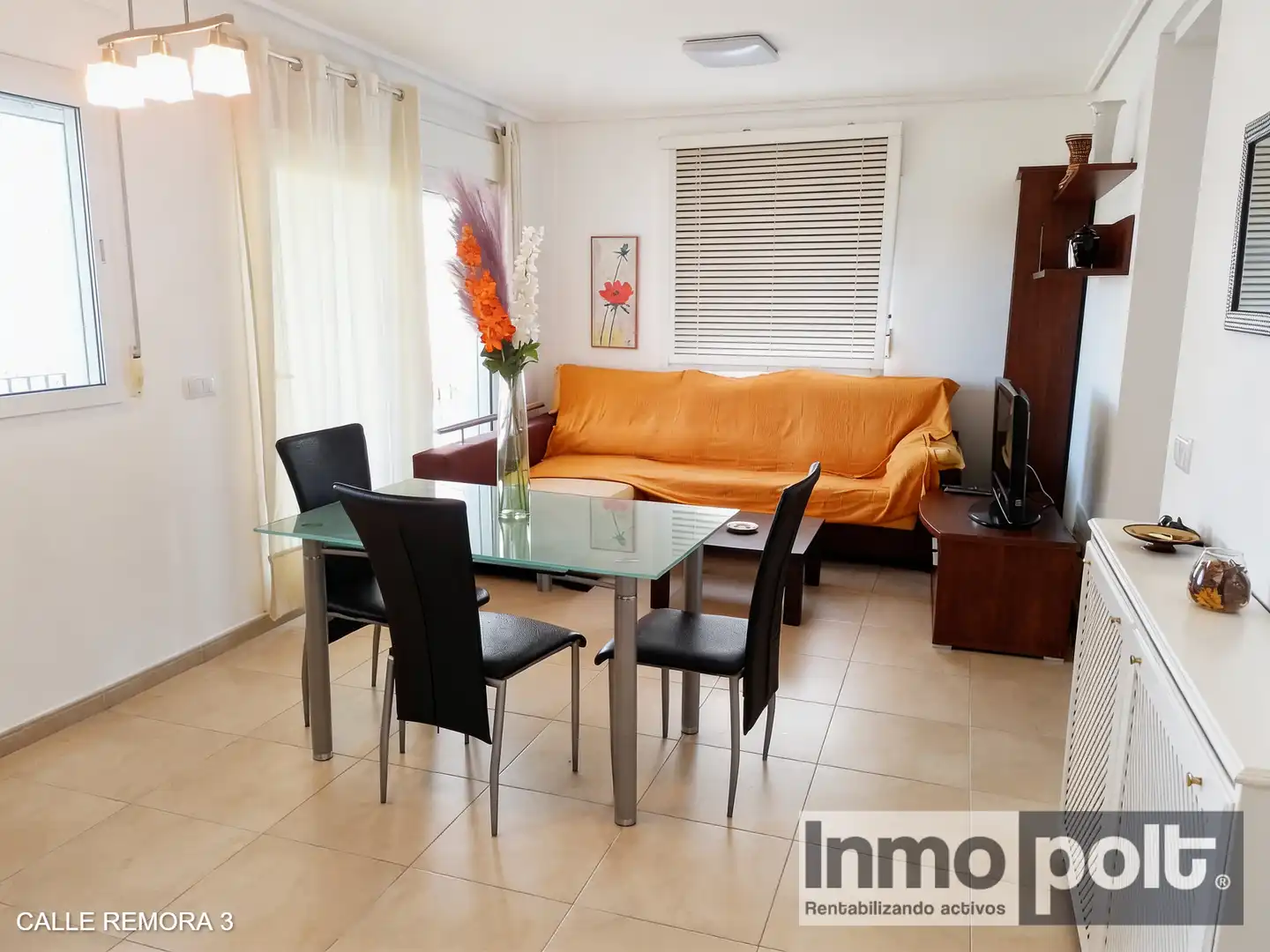 Sala de estar de Piso en venta en Torre-Pacheco con Aire acondicionado, Calefacción y Amueblado
