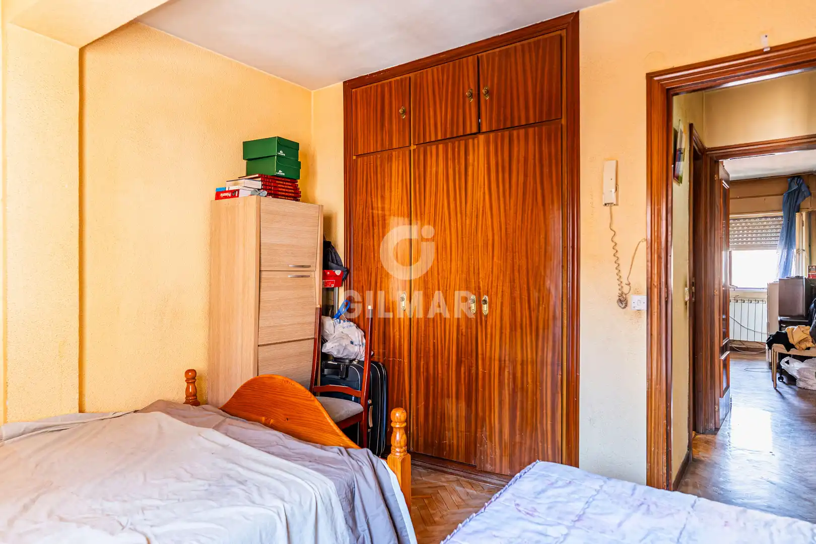 Bedroom of Flat for sale in Madrid  with Heating and Balcony