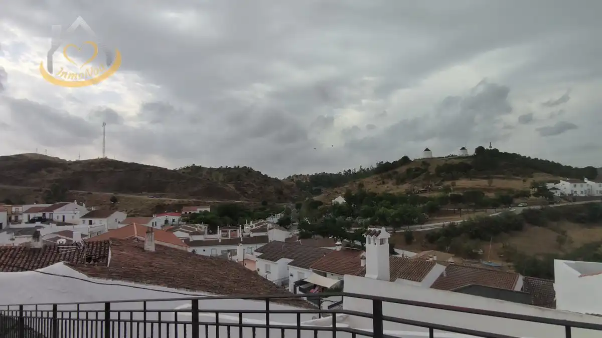 Vista exterior de Casa o xalet en venda en Sanlúcar de Guadiana amb Jardí privat, Terrassa i Moblat