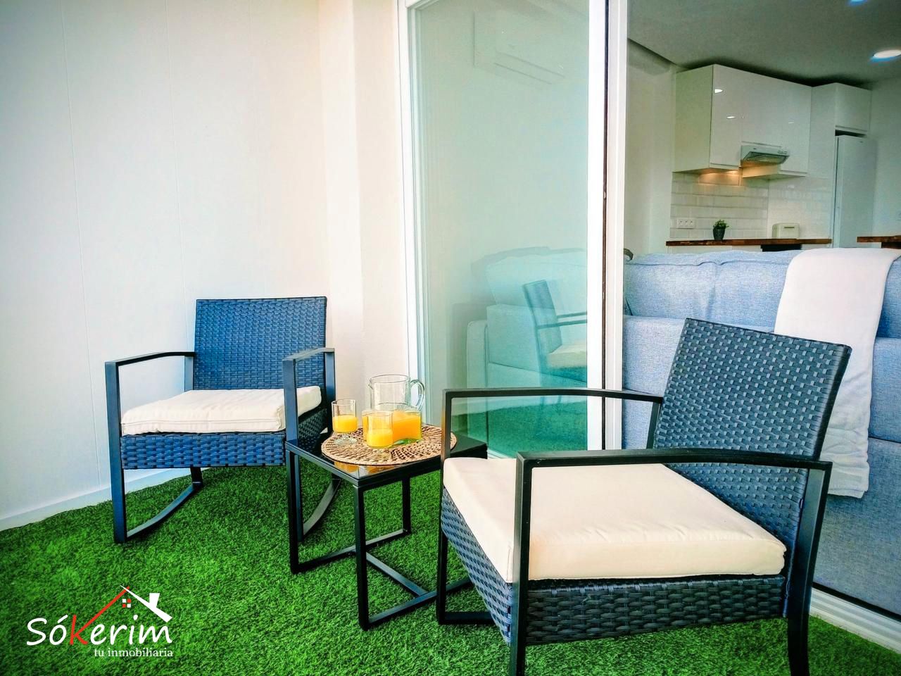 Terraza de Piso en venta en Benidorm con Aire acondicionado, Terraza y Amueblado