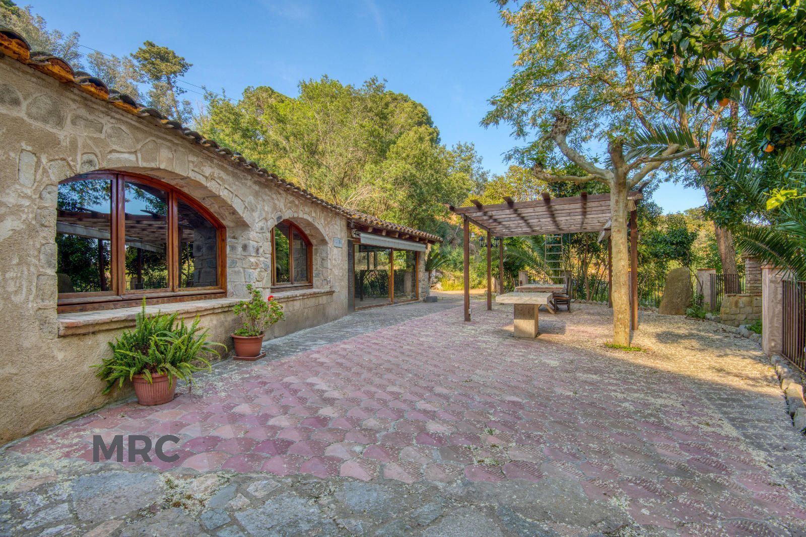 Jardí de Finca rústica en venda en Sant Feliu de Guíxols amb Aire condicionat, Traster i Piscina